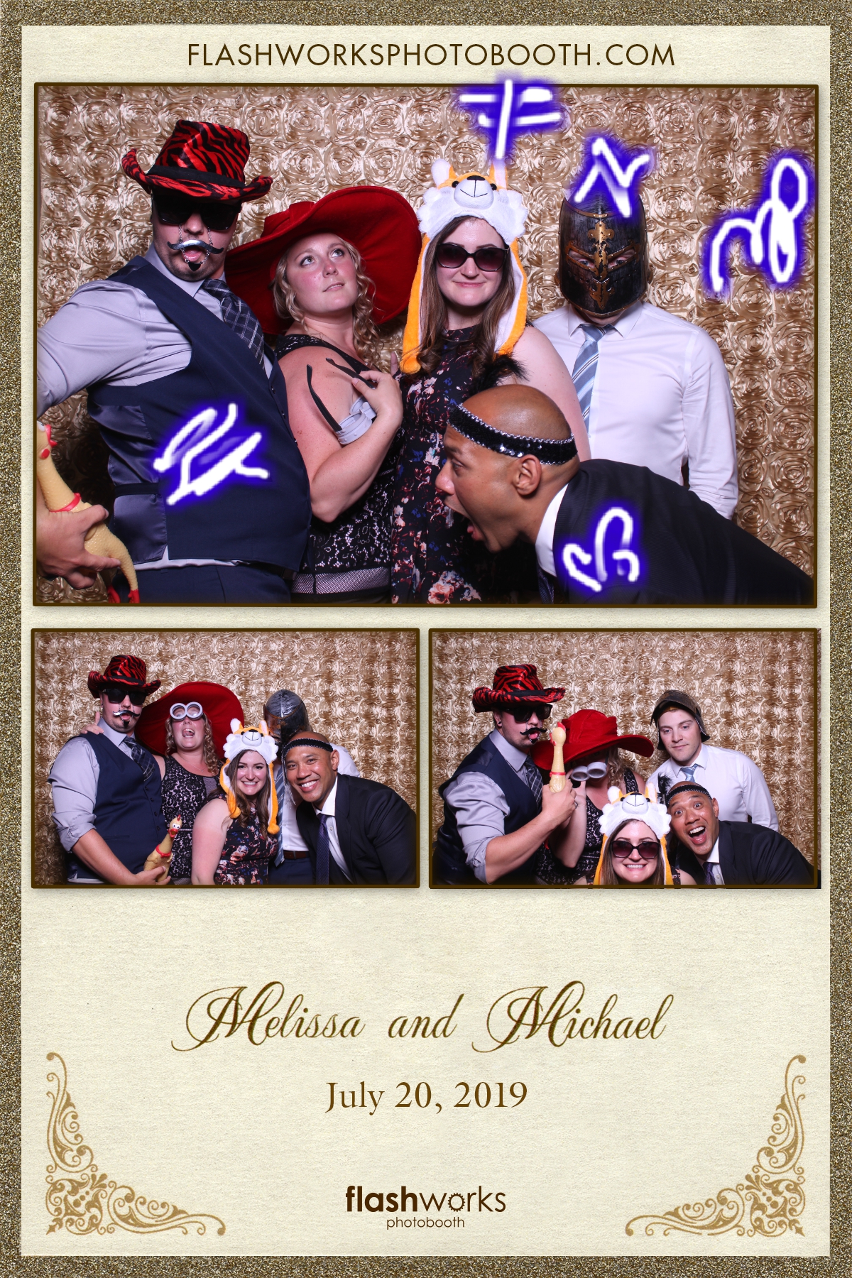 Michael and Melissa's Wedding | View more photos from the event at gallery.flashworksphotobooth.com/u/FlashworksPhotoboothInc/Michael-and-Melissas-Wedding